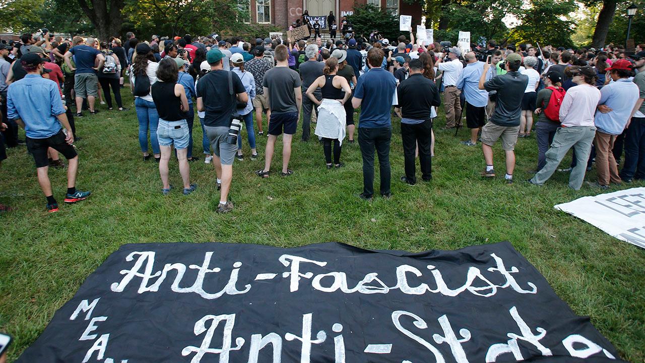 Police respond to rallies in DC and Charlottesville