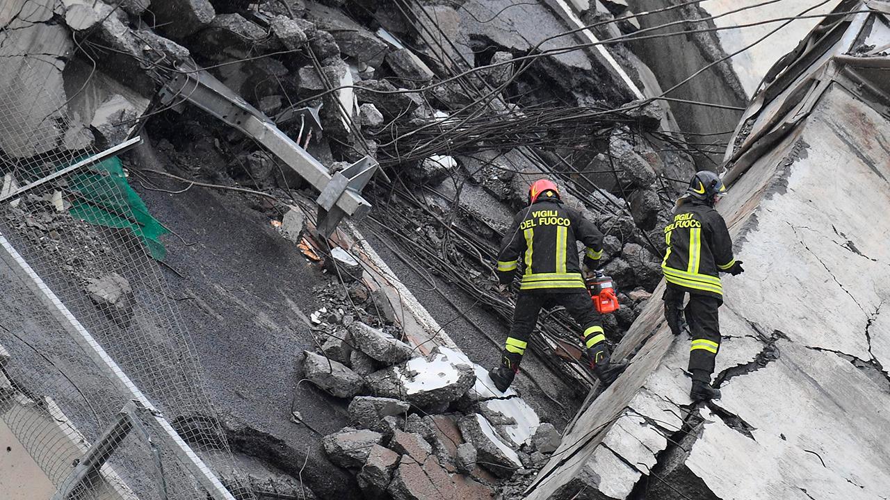 Death toll rises in Genoa, Italy bridge collapse