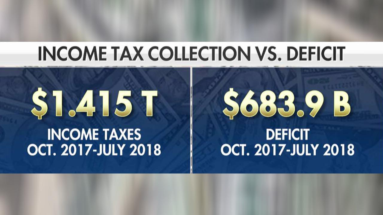 Federal government still in debt after record tax collection