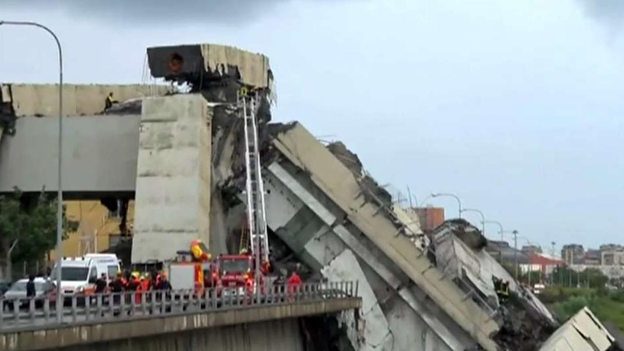 Political sniping over deadly Italy bridge collapse