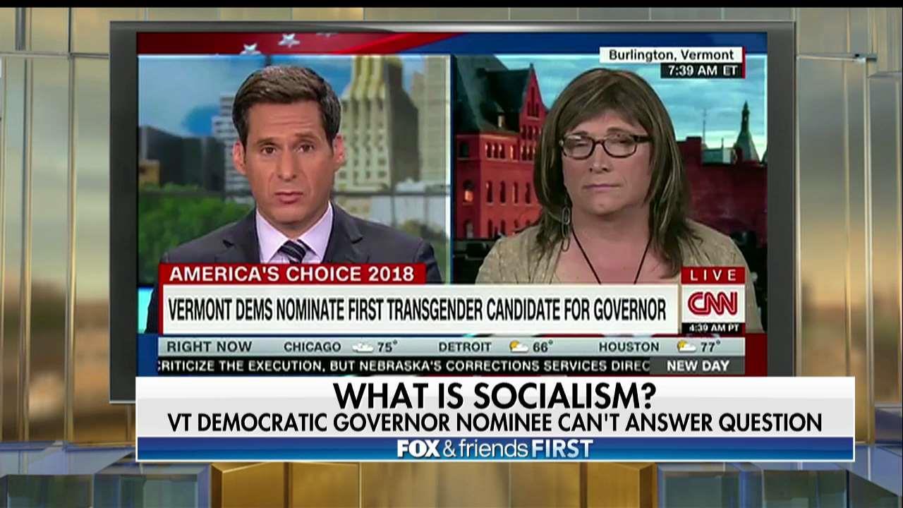 Dem Nominee for VT Governor: 'I'm Not Sure I Even Know What Socialism Is'
