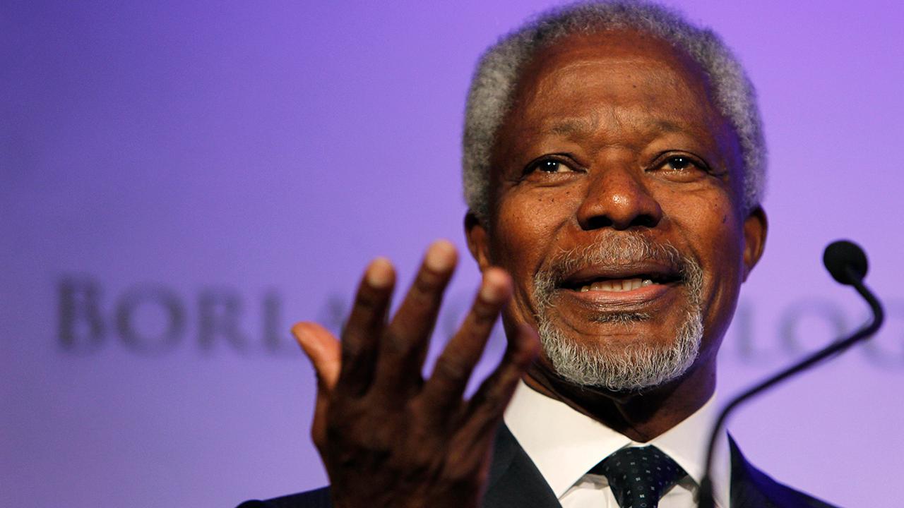 Kofi Annan, former UN secretary-general, dead at 80