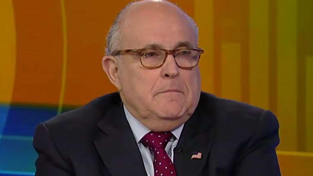 Rudy Giuliani, attorney for President Trump, speaks out about the Russia investigation on 'Sunday Morning Futures.'