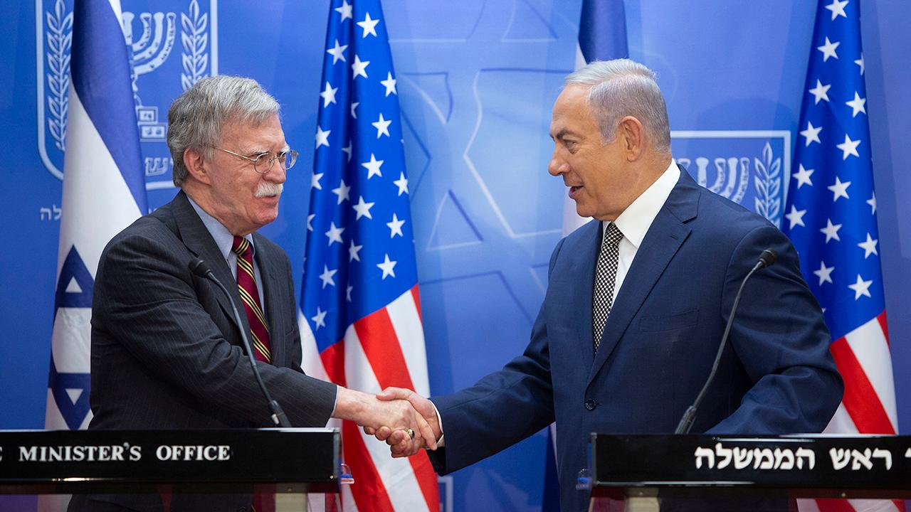 Bolton, Netanyahu meet in Jerusalem, condemn Iran nuke deal