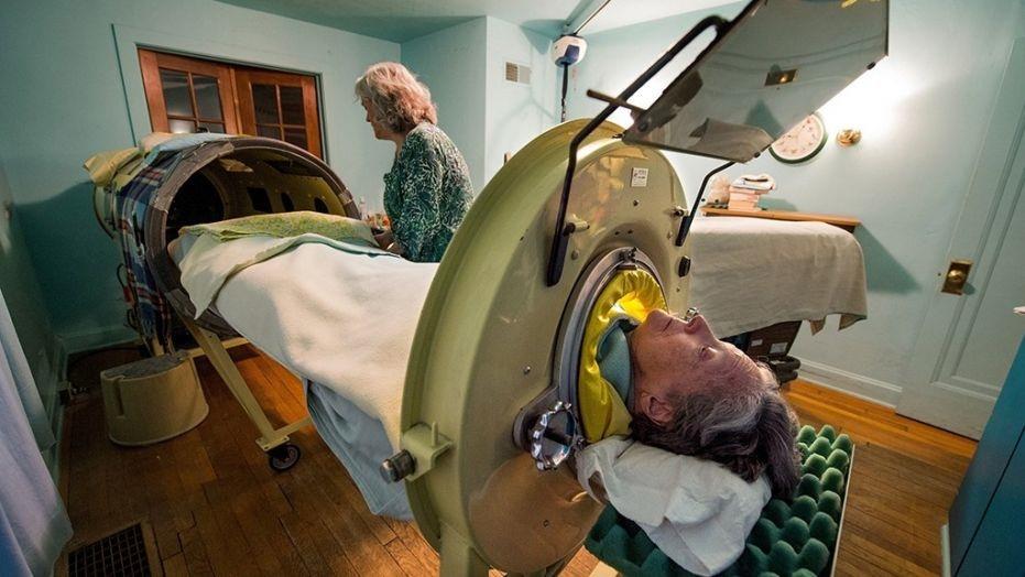 Polio survivor uses one of only three ‘iron lungs’ still in use 