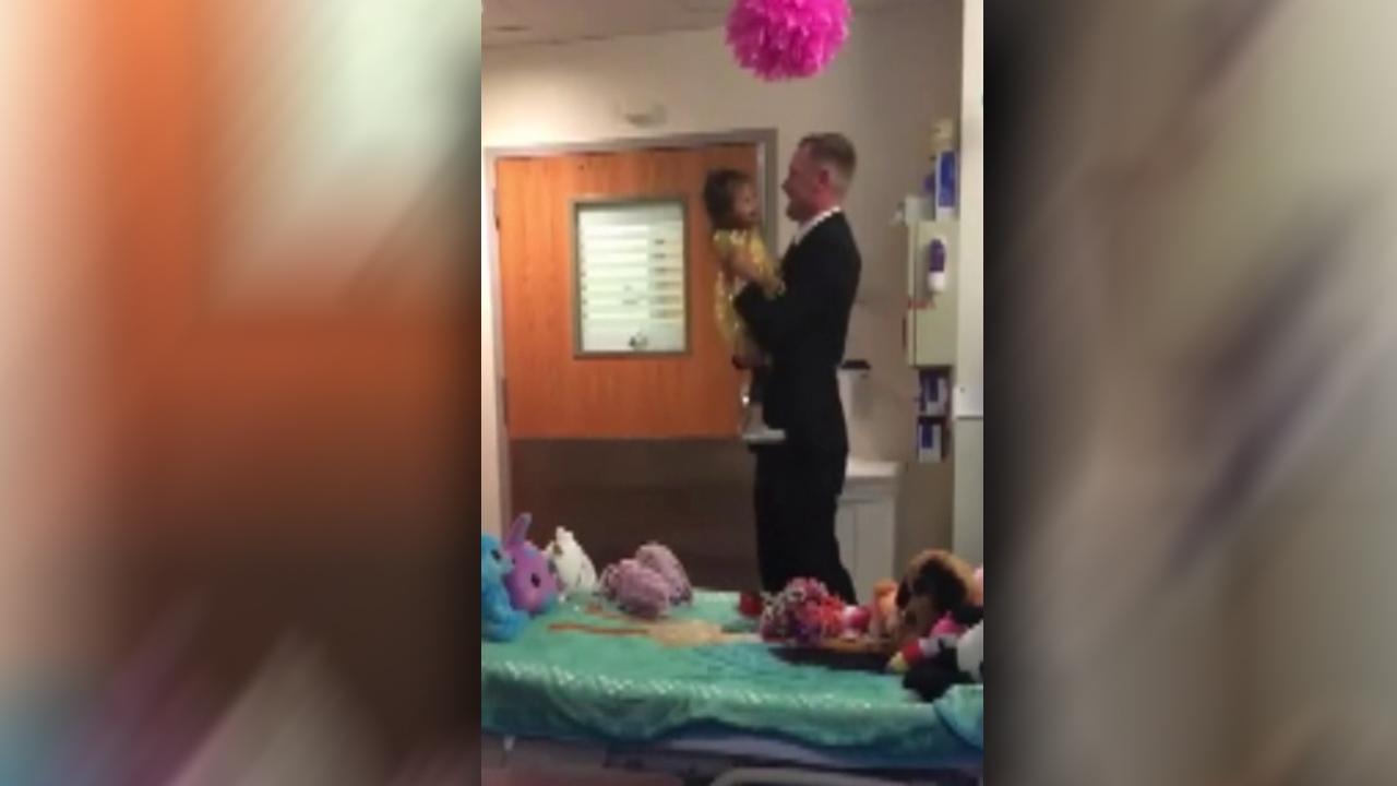 Dad And Daughter Share Dance On Her Last Day Of Chemo Fox News Video