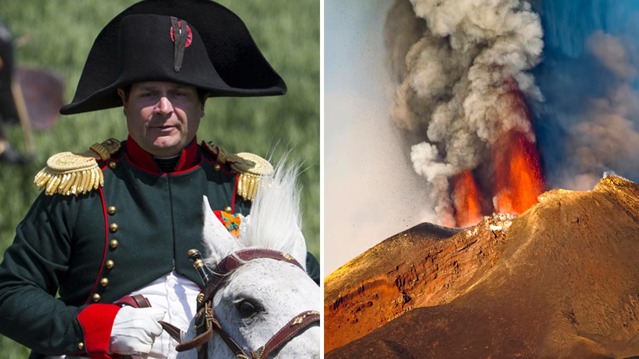 Volcanic eruption may have led to Napoleon's Waterloo defeat