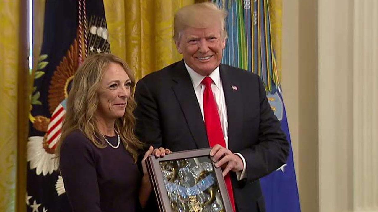 Trump honors Sgt. John Chapman with Medal of Honor