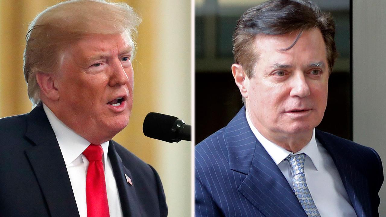 Trump not ruling out pardon for Paul Manafort