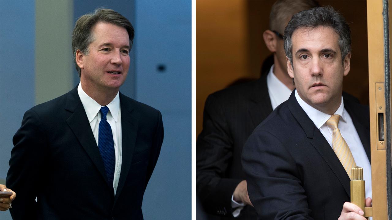 Democrats use Cohen deal to seek delay on Kavanaugh hearings