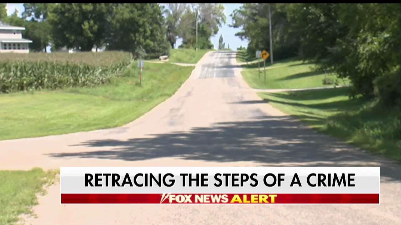 Retracing Steps of Mollie Tibbetts on Street Where She Was Last Seen Alive