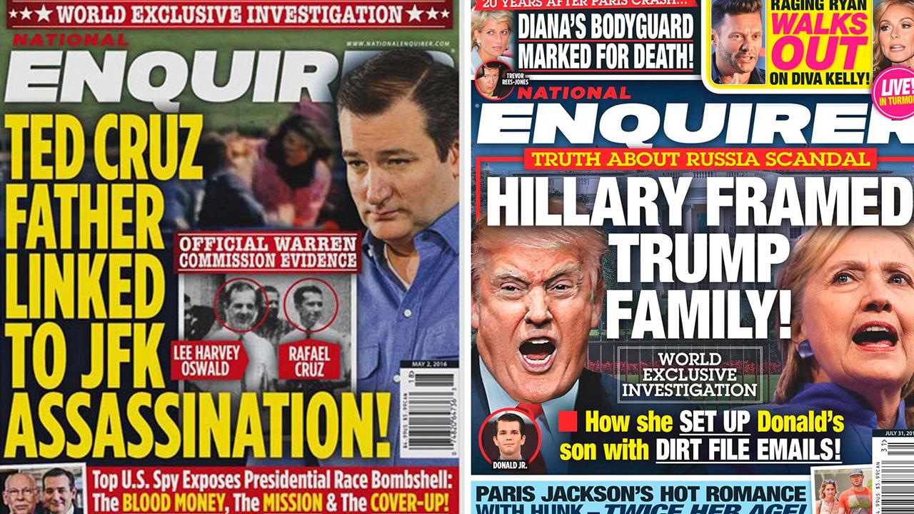 Report: National Enquirer put damaging Trump stories in safe