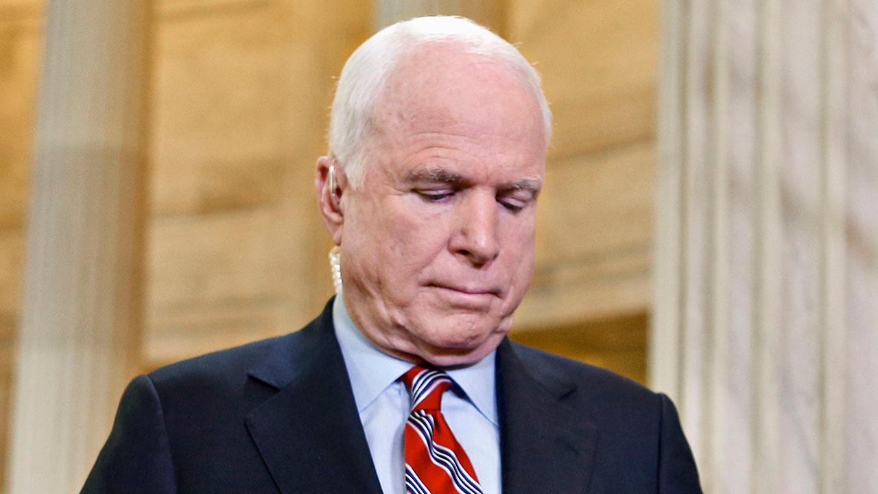 Senator McCain discontinues treatment for brain cancer
