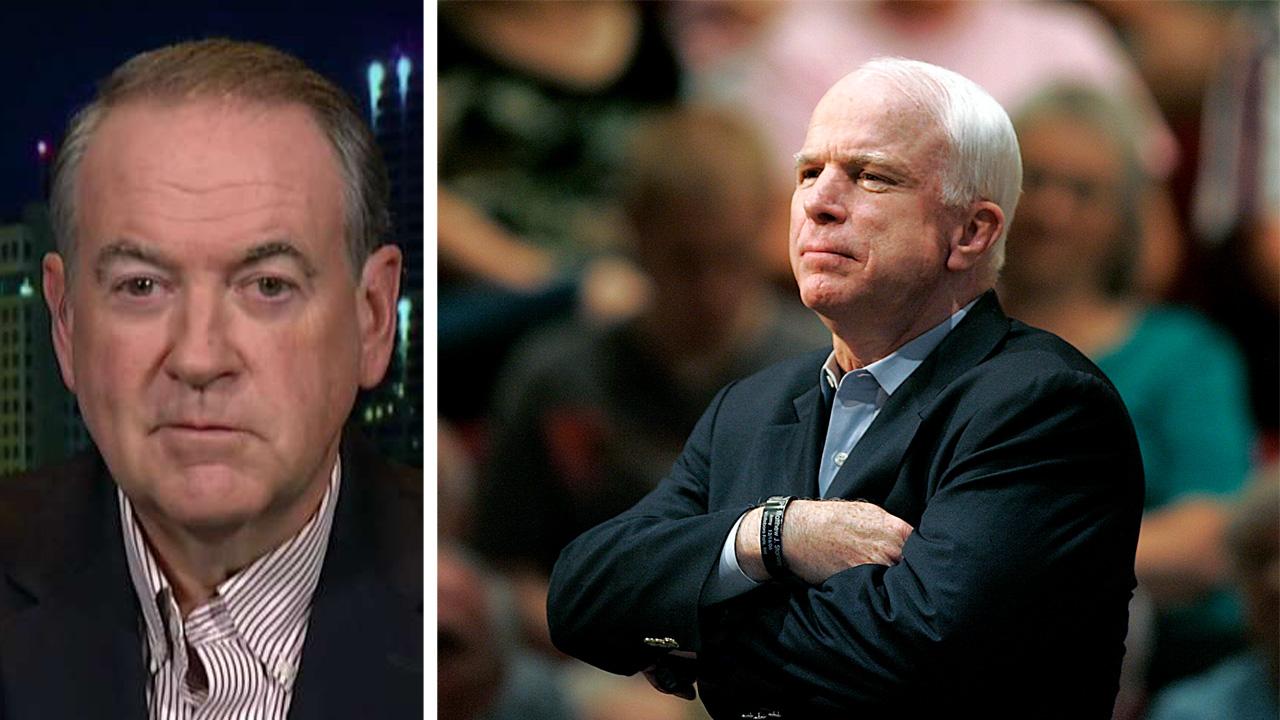 Mike Huckabee: Nobody could take away John McCain's courage