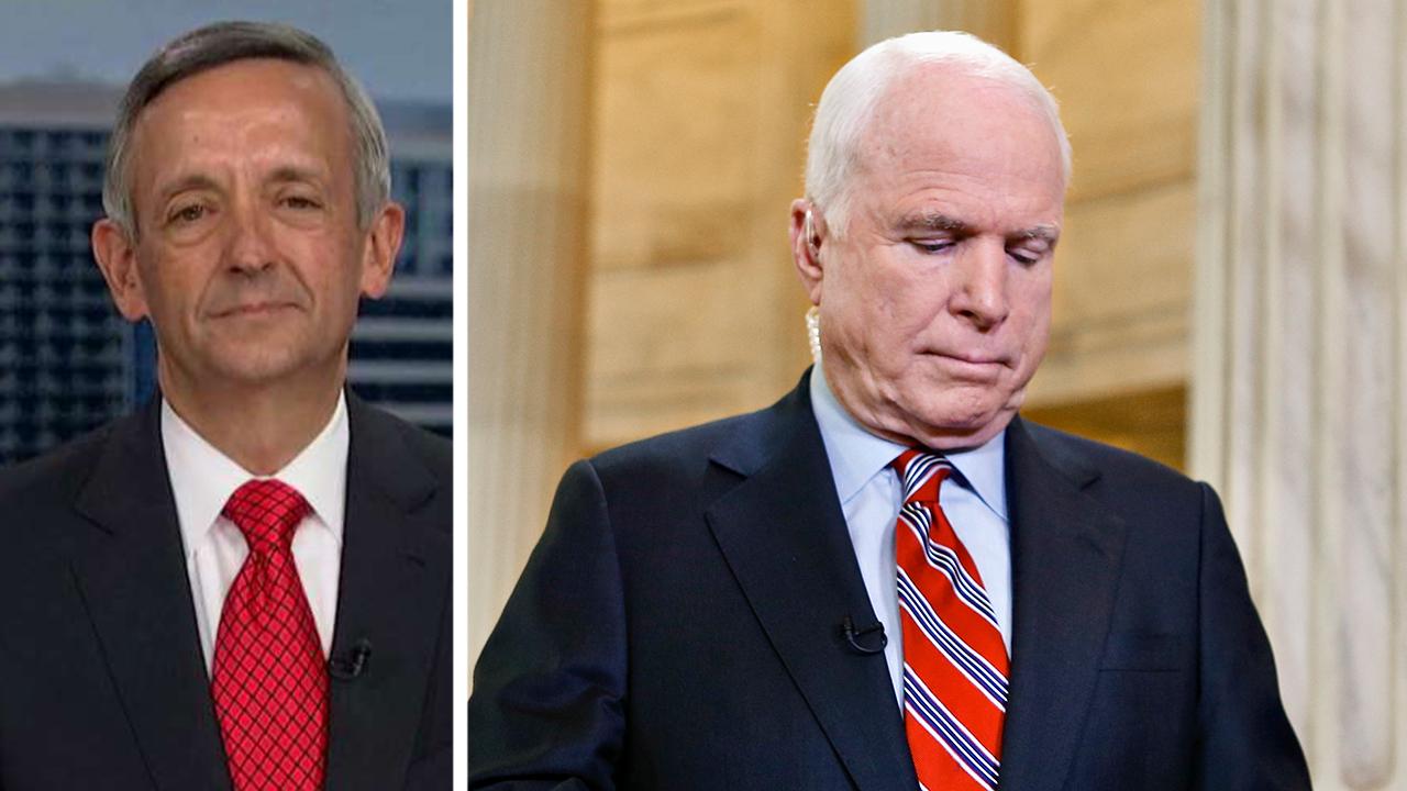 Jeffress: Death of McCain a time for us to pause, reflect