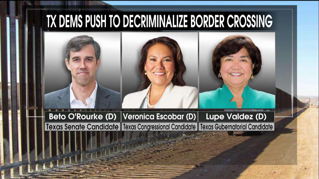 Texas Dems call for decriminalizing illegal border crossings