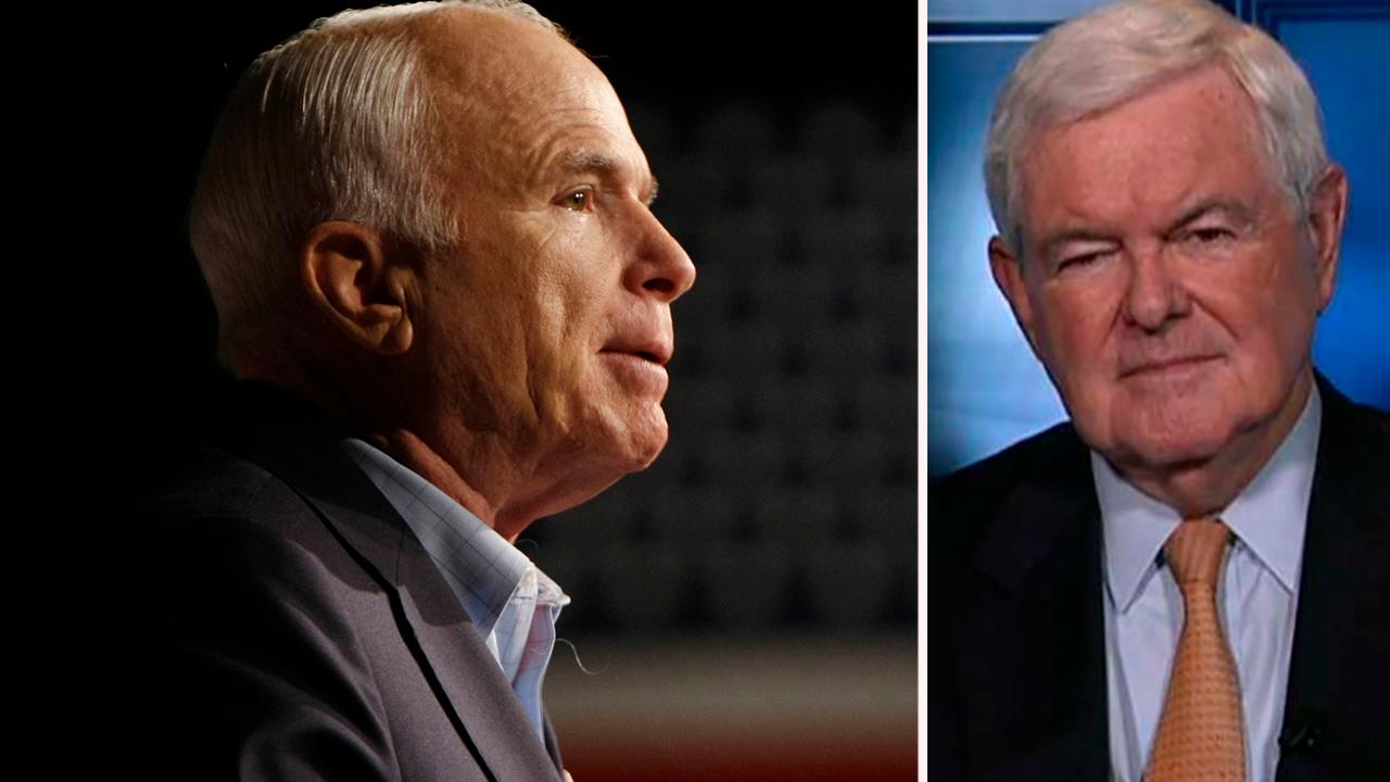 Newt Gingrich: Why John McCain was such an inspiration to me