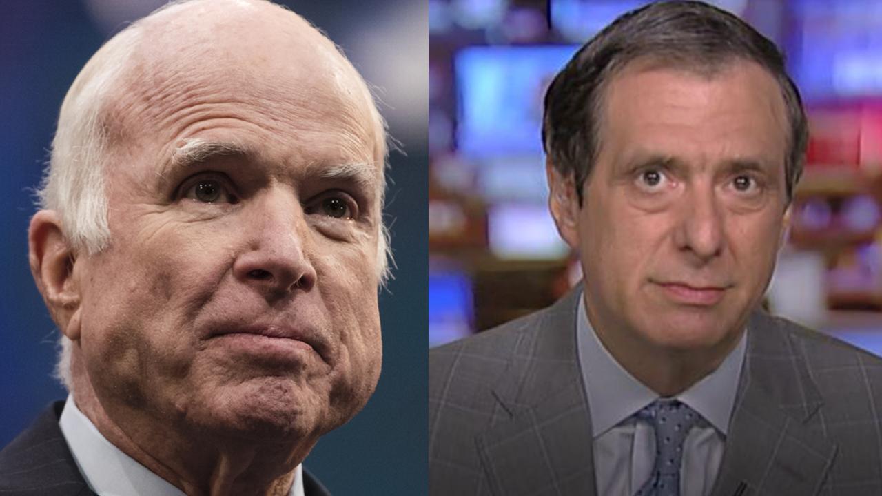 Kurtz: Why the McCain Sendoff Has Become a Litmus Test