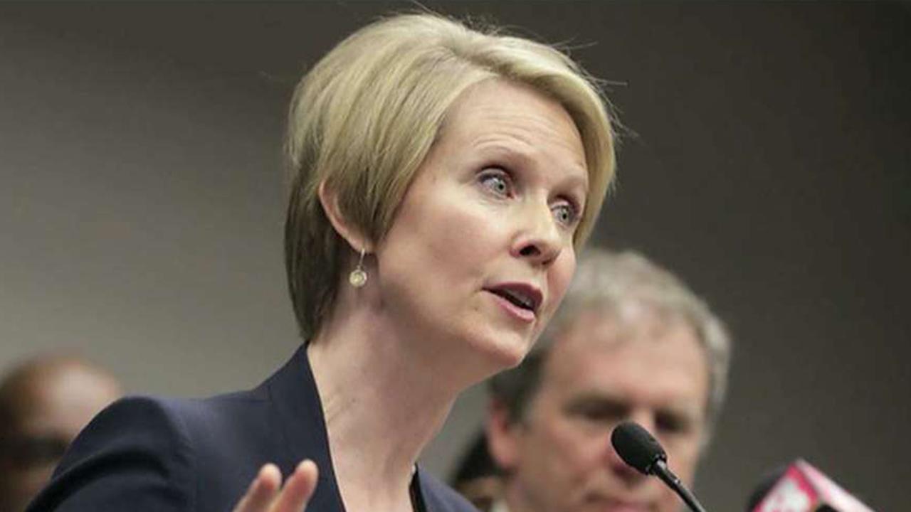 Cynthia Nixon team claims sexism over cold debate room