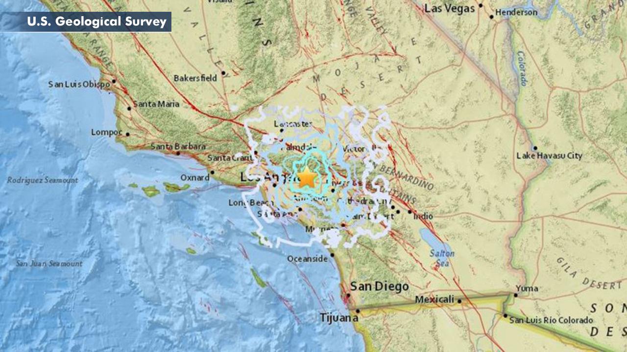 Magnitude 4.4 earthquake strikes east of Los Angeles 