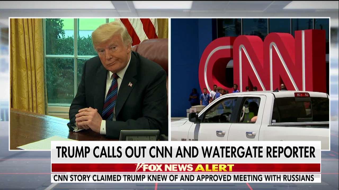 Kurtz Trump Has a Right to Push Back on Media, But Calling for Firings