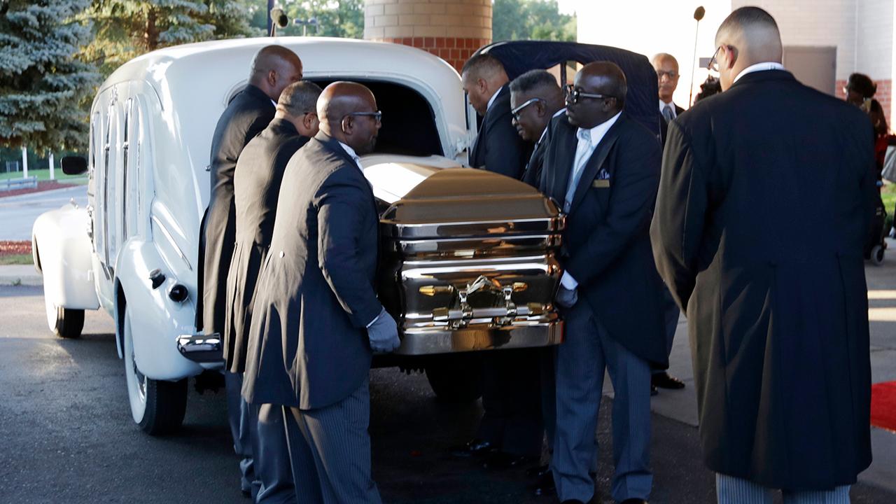 Aretha Franklin's life celebrated at Detroit funeral