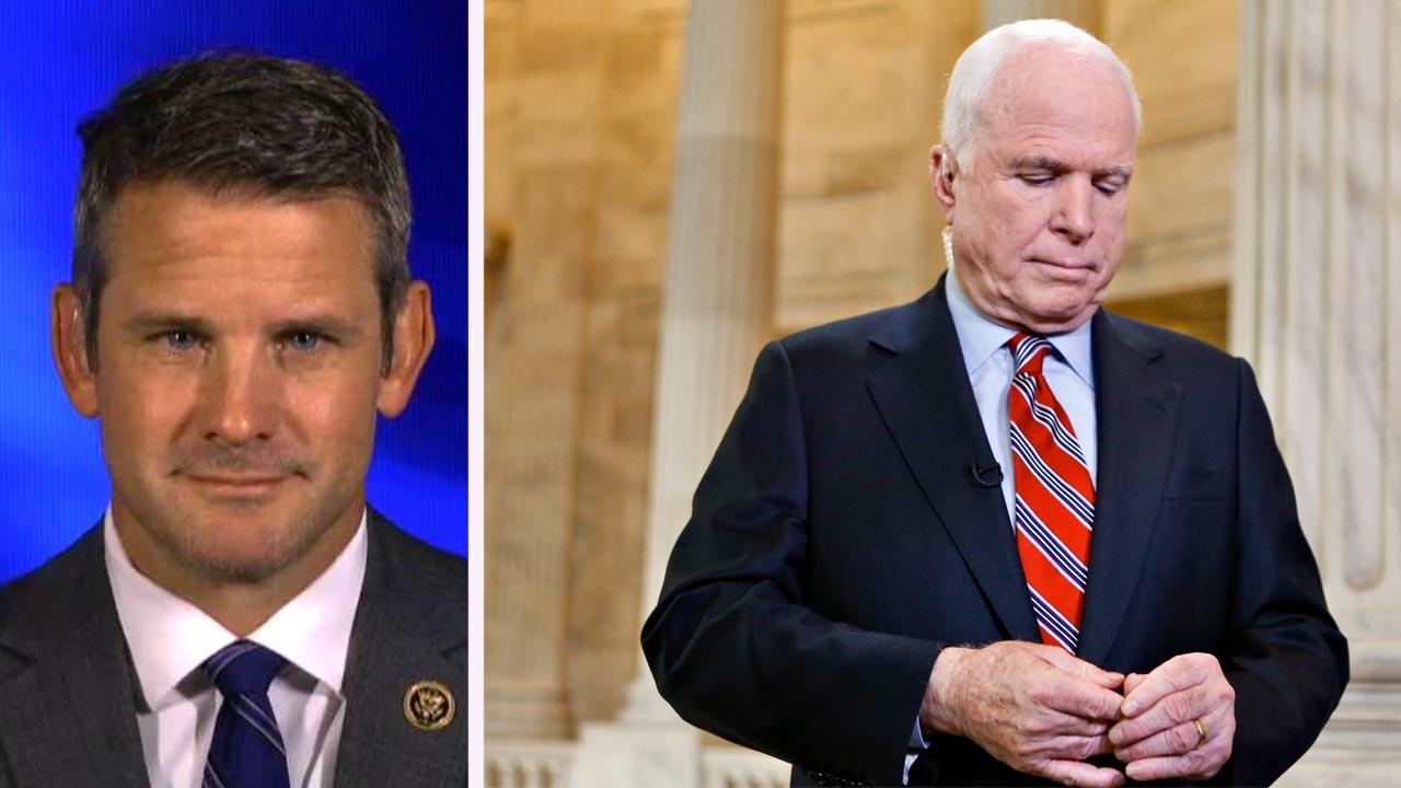 Rep. Kinzinger remembers McCain's country first attitude
