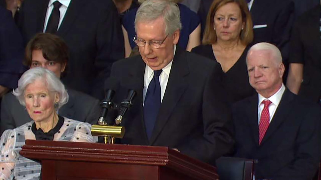 McConnell: We thank God for giving this country John McCain