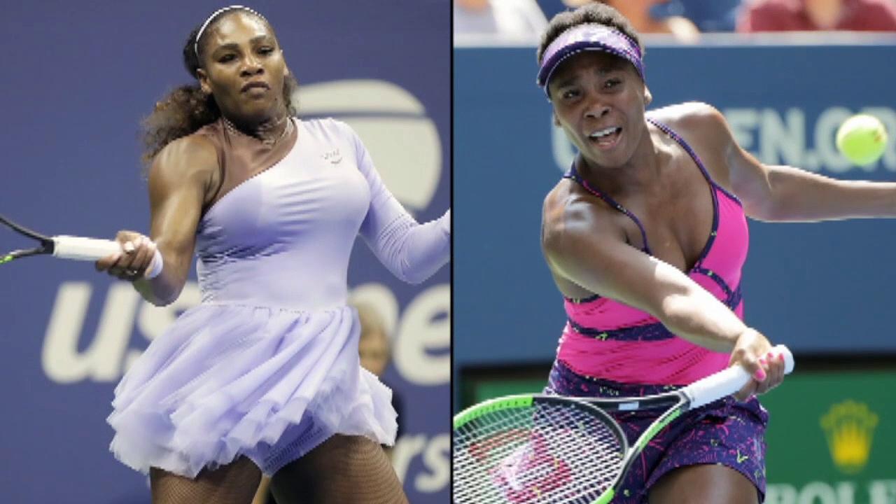 Serena and Venus Williams meet at the US Open