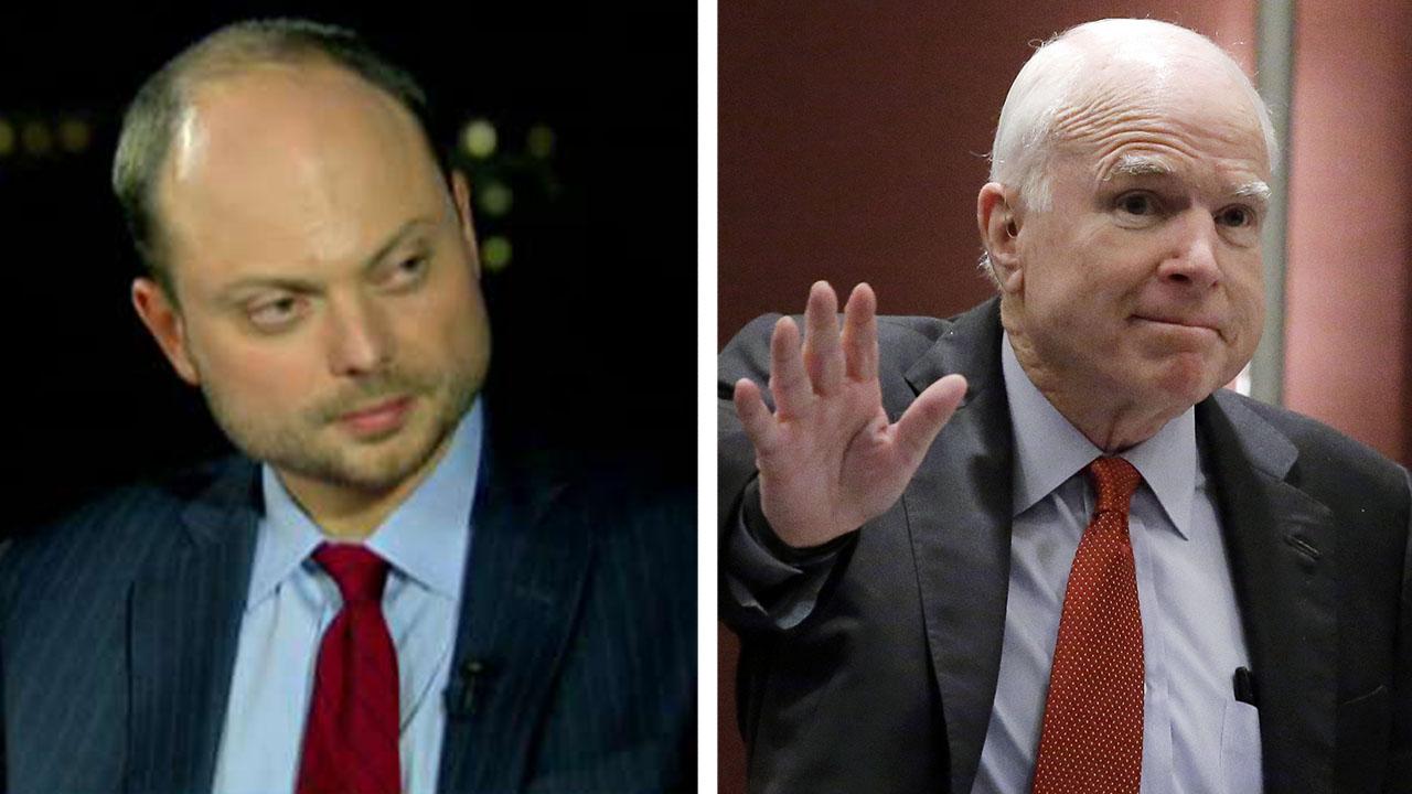 Outspoken Kremlin critic to be McCain pallbearer