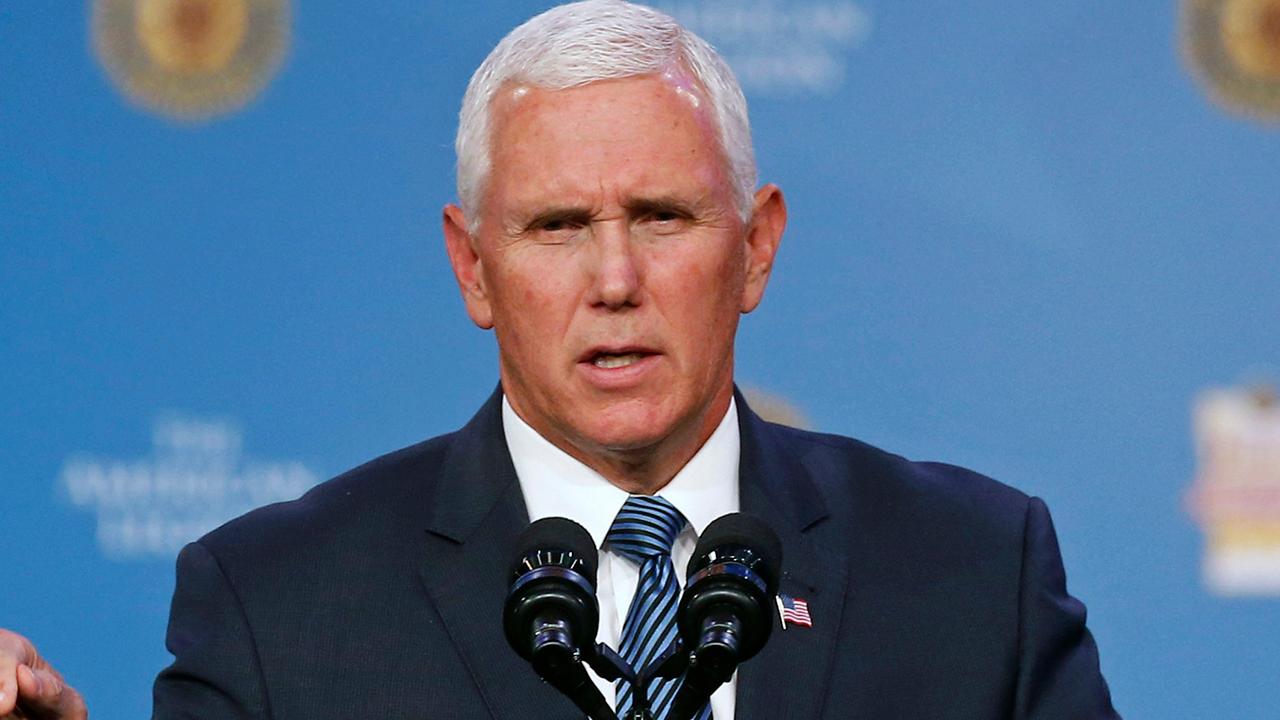 Why does the left target Mike Pence's faith?