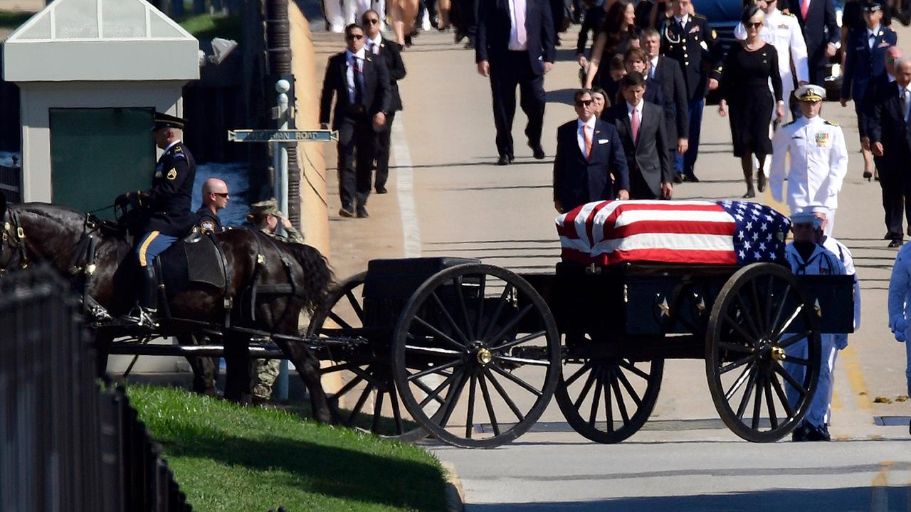 Senator John McCain laid to rest