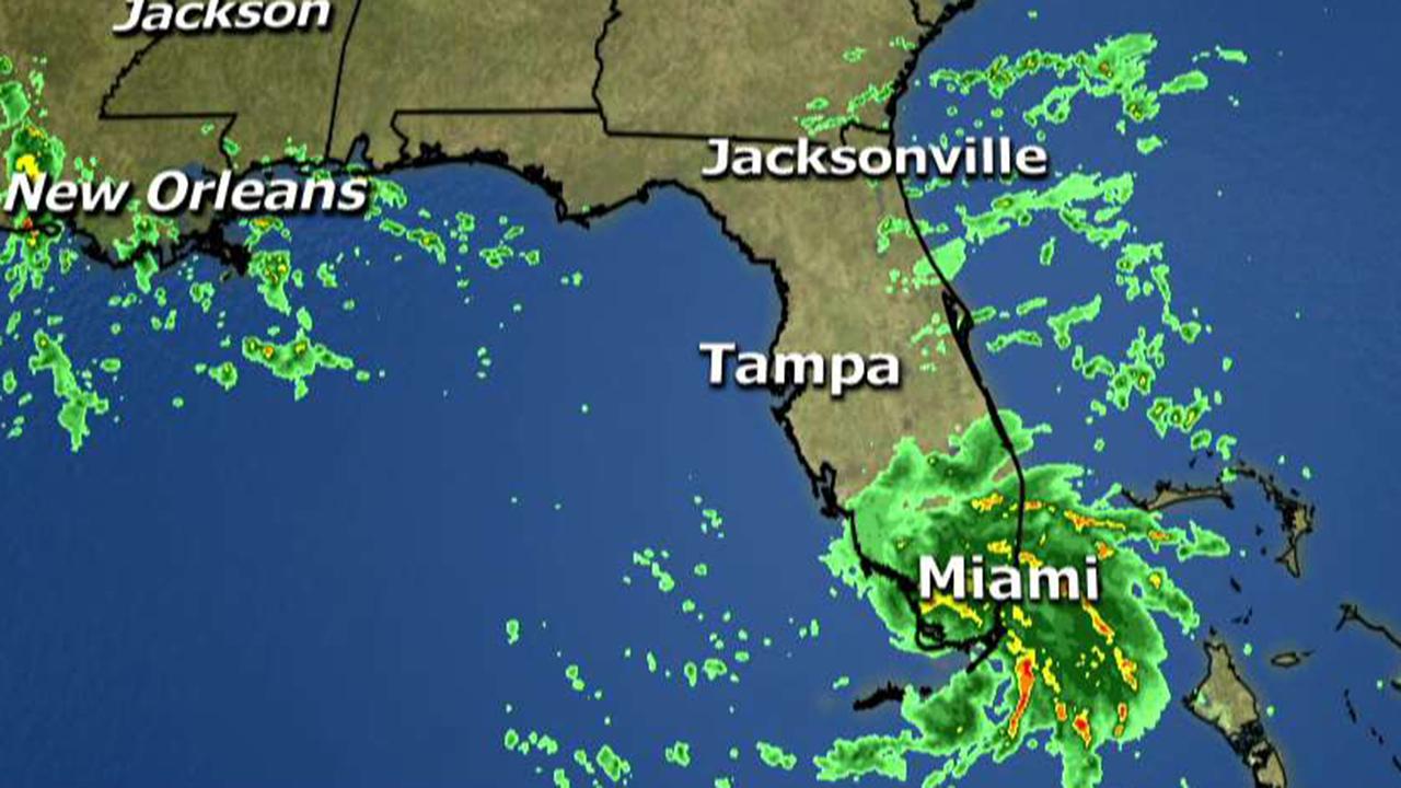 Tropical storm warning issued for parts of the Gulf Coast