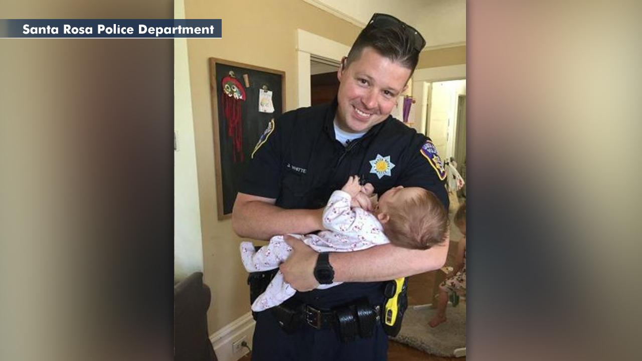 California police officer adopts baby from homeless woman