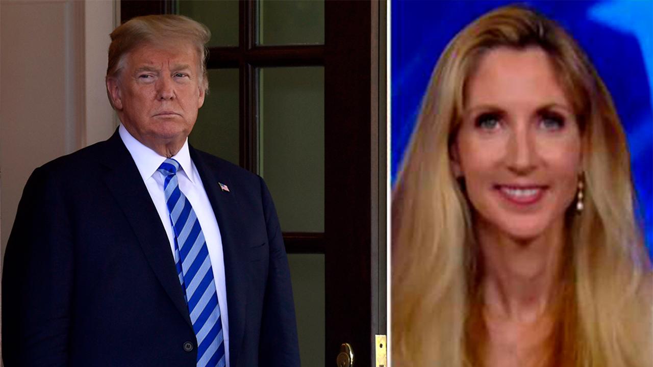 Coulter: Trump doesn't need Congress to build the wall