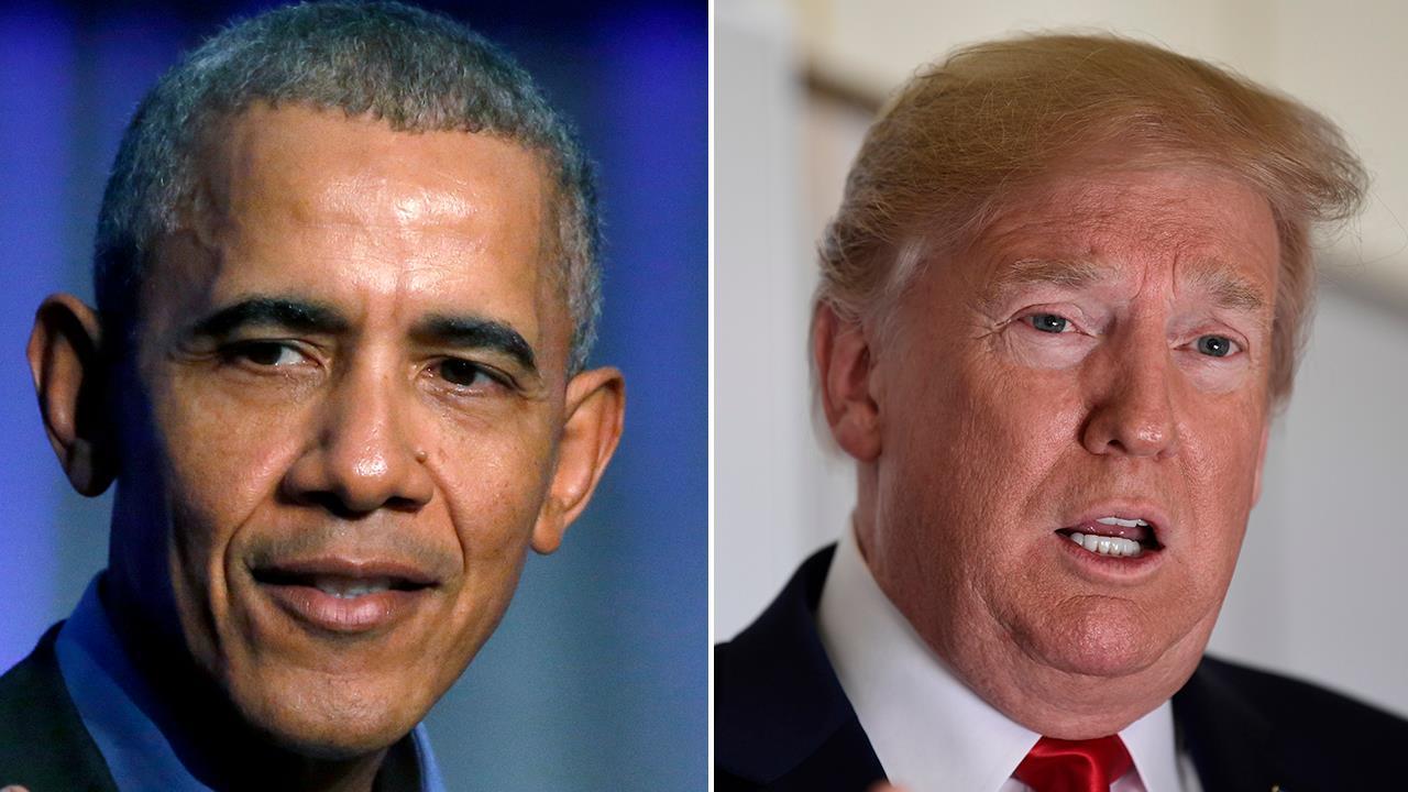 Obama and Trump trade jabs ahead of midterm elections
