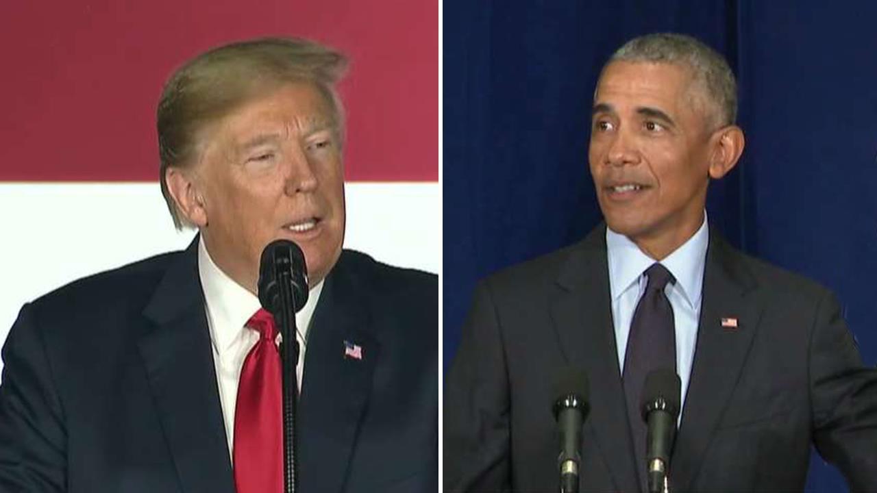 Trump and Obama in campaign mode as 2018 midterms near