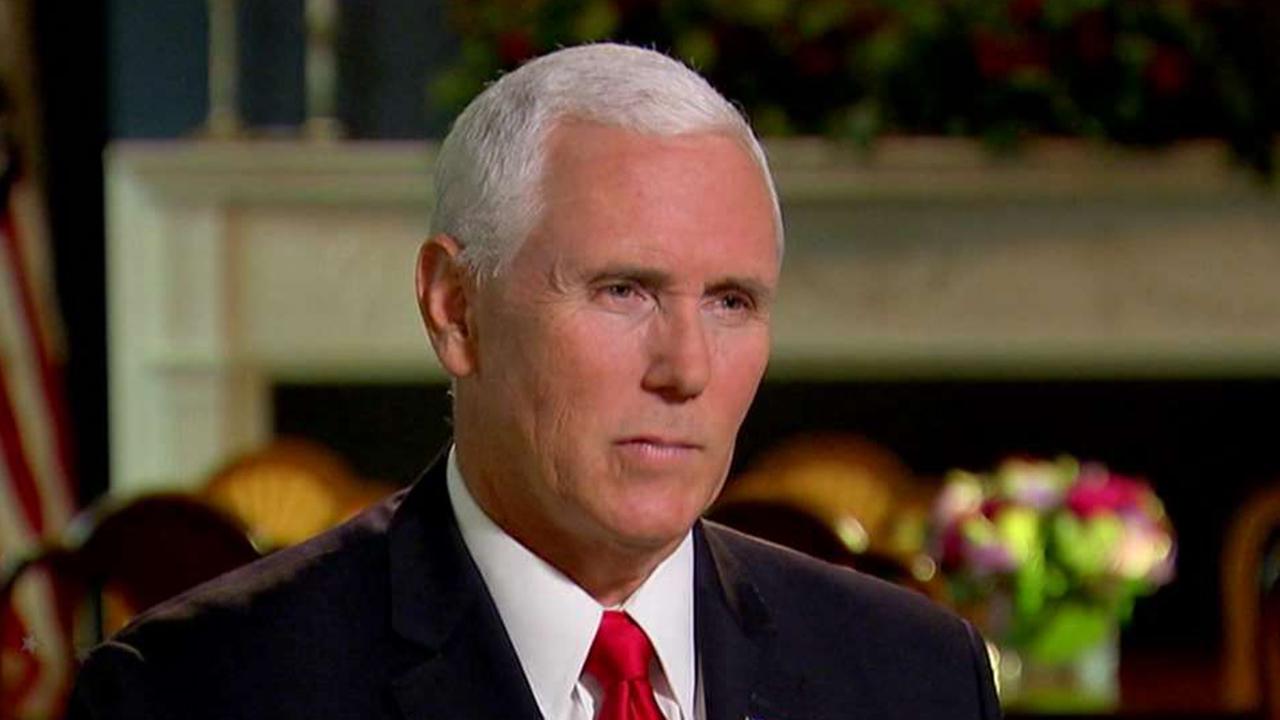 Pence on impact of anonymous NYT op-ed, Woodward's new book