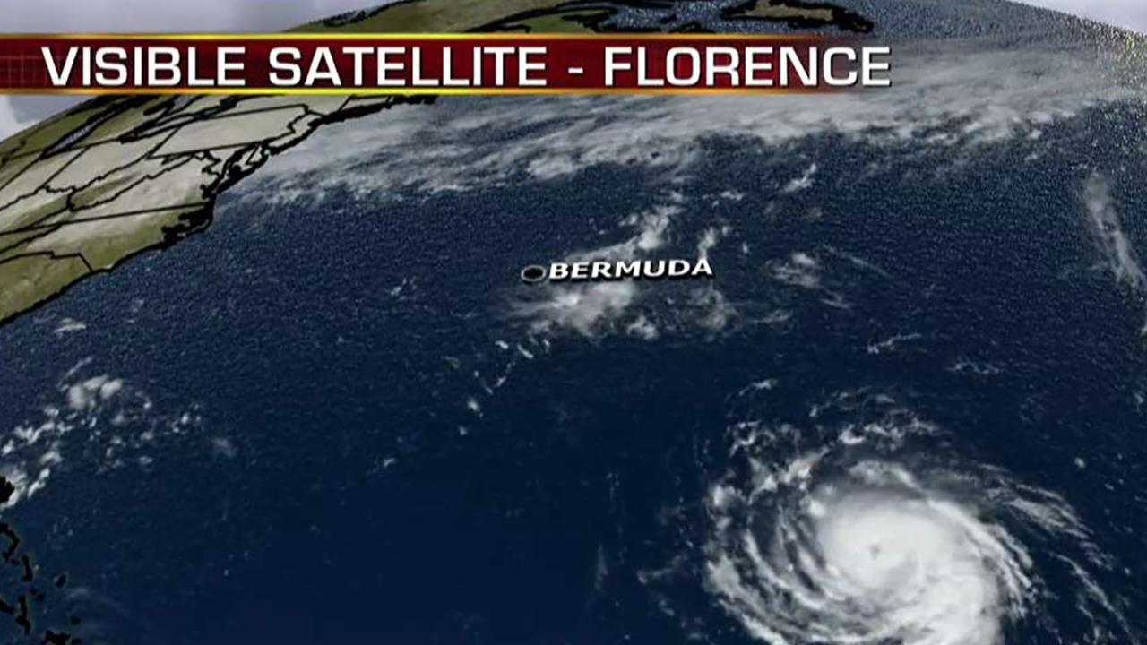 Florence predicted strike East Coast as major hurricane