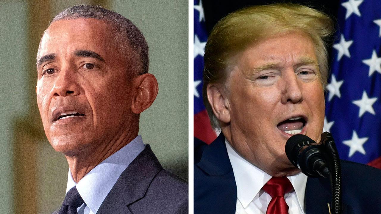 Trump and Obama trade jabs as midterms approach