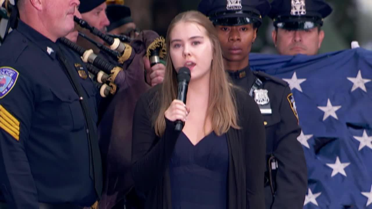 WATCH: Soloist Performs National Anthem at 9/11 Commemoration Ceremony at Ground Zero