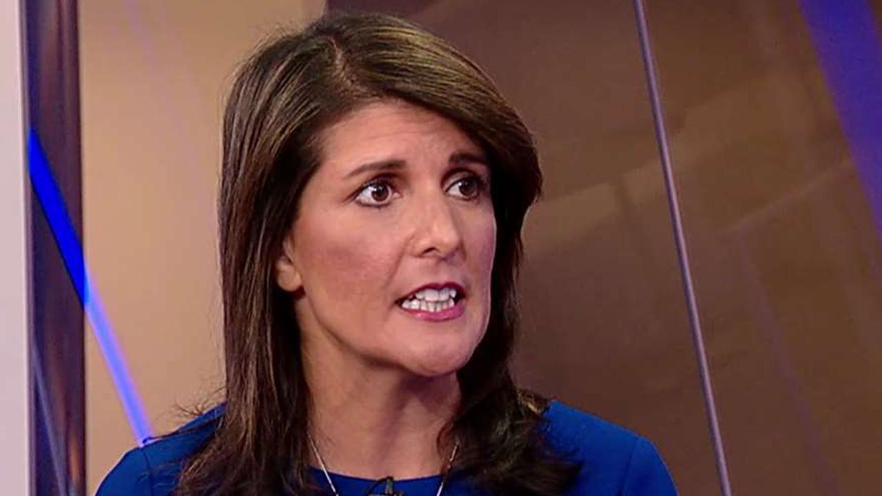 Amb. Haley tells Syria, Russia and Iran not to 'test' US