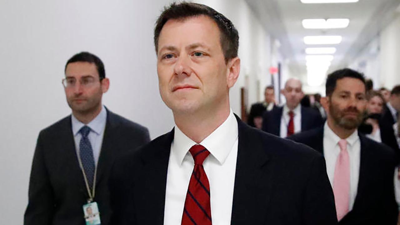 Strzok texts discuss others 'leaking like mad'