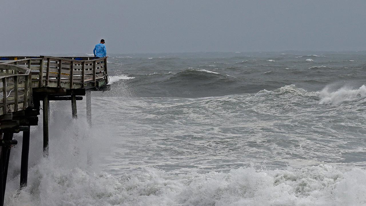 Hurricane Florence slows to a crawl as it approaches coast