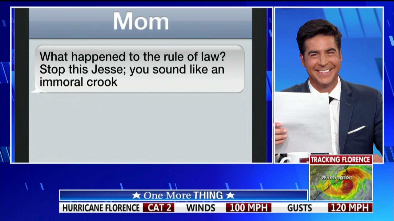 Jesse Watters Reads More Mom Texts Fox News Video 0257