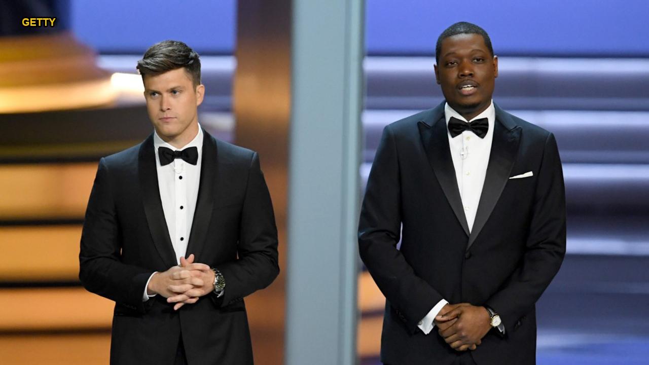 Emmys host Michael Che makes dig at people who thank Jesus