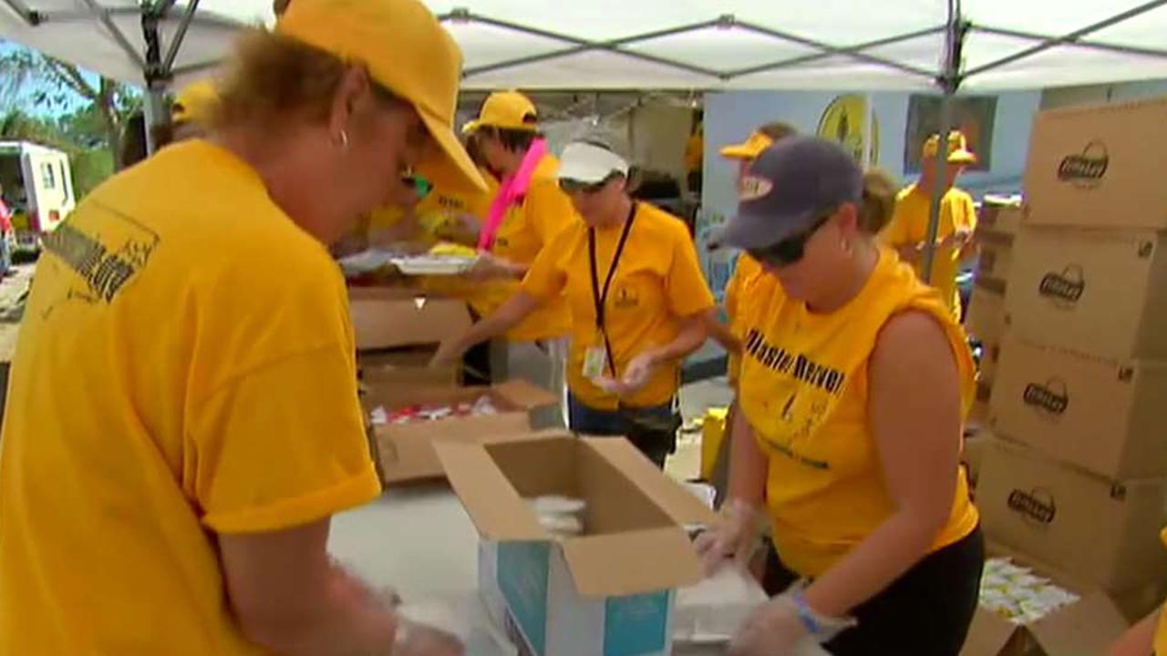 Efforts under way to bring supplies to Florence victims