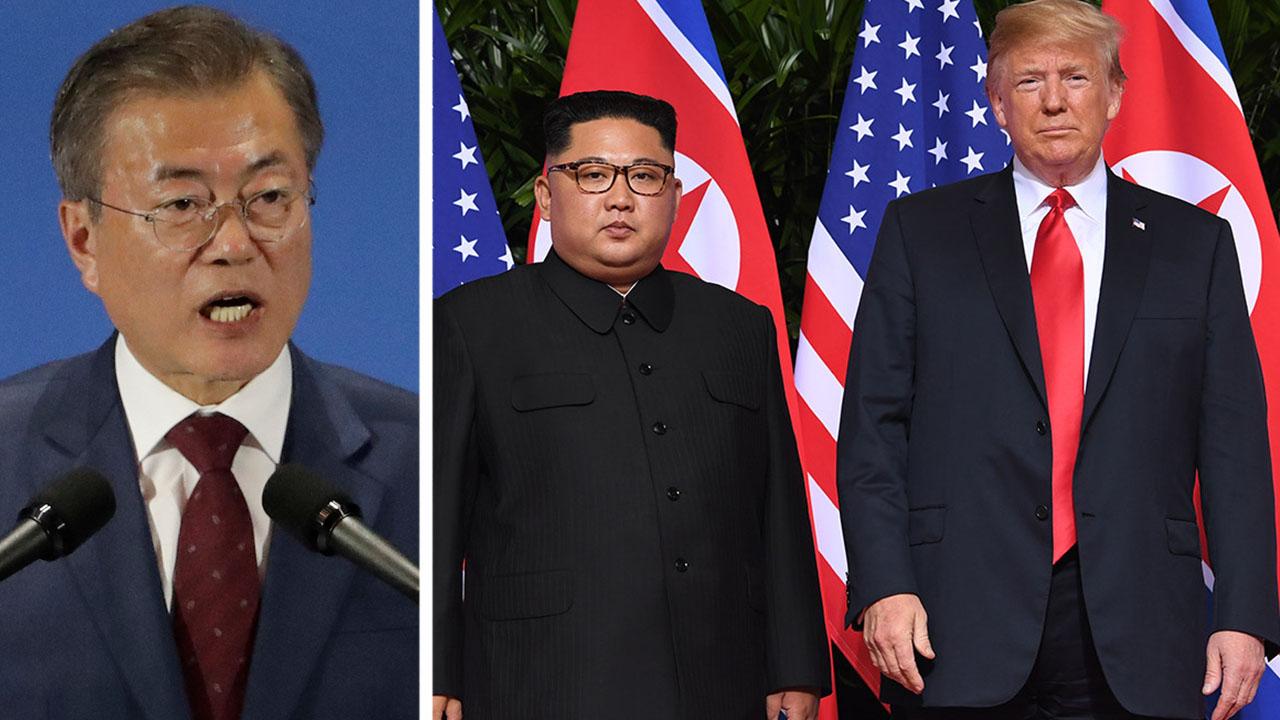 South Korean president says Kim wants Trump meeting soon