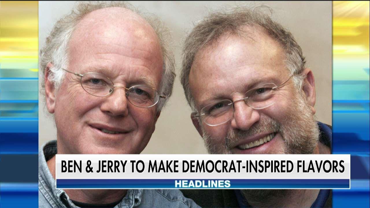 Ben & Jerry's Founders Creating Democrat-Inspired Ice Cream Flavors