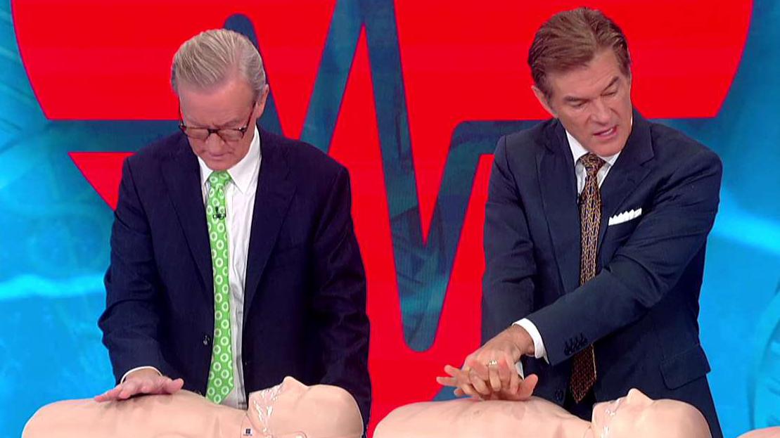 Dr. Oz demonstrates how to save lives with CPR